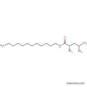Molecular Structure of 84005-00-5 (Pentanamide, 2-amino-N-dodecyl-4-methyl-, (2S)-)