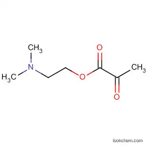 Molecular Structure of 840502-63-8 (Propanoic acid, 2-oxo-, 2-(dimethylamino)ethyl ester)