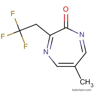 2H-1,4-Diazepin-2-one, hexahydro-6-methyl-3-(2,2,2-trifluoroethyl)-,
(3R,6S)-
