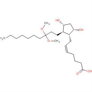 5-Heptenoic acid,  7-[(1R,2R,3R,5S)-2-(3,3-dimethoxydecyl)-3,5-dihydroxycyclopentyl]-,  (5Z)-