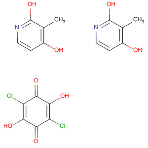 2,5-Cyclohexadiene-1,4-dione, 2,5-dichloro-3,6-dihydroxy-, compd.  with 3-methylpyridine (1:2), dihydrate