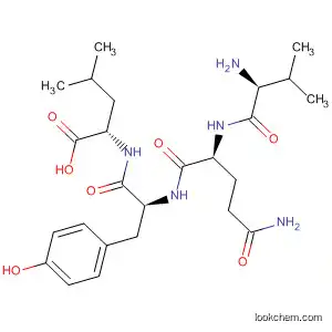 Molecular Structure of 845510-74-9 (L-Leucine, L-valyl-L-glutaminyl-L-tyrosyl-)