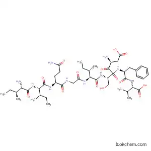 Molecular Structure of 847201-82-5 (L-Valine,
L-isoleucyl-L-isoleucyl-L-glutaminylglycyl-L-isoleucyl-L-a-aspartyl-L-seryl-L
-phenylalanyl-)