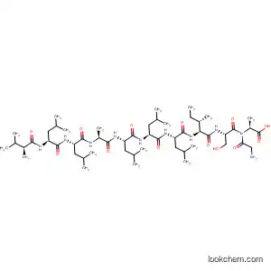 Molecular Structure of 847201-83-6 (L-Alanine,
L-valyl-L-leucyl-L-leucyl-L-alanyl-L-leucyl-L-leucyl-L-leucyl-L-isoleucyl-L-seryl
glycyl-)