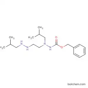 Molecular Structure of 847392-03-4 (Hydrazinecarboxylic acid,
2-(2-methylpropyl)-2-[2-[1-(2-methylpropyl)hydrazino]ethyl]-,
phenylmethyl ester)