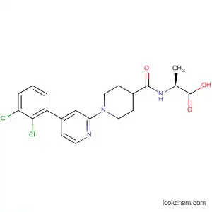 L-Alanine,
N-[[1-[4-(2,3-dichlorophenyl)-2-pyridinyl]-4-piperidinyl]carbonyl]-