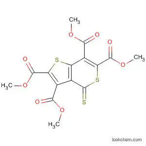 Molecular Structure of 848029-37-8 (4H-Thieno[3,2-c]thiopyran-2,3,6,7-tetracarboxylic acid, 4-thioxo-,
tetramethyl ester)