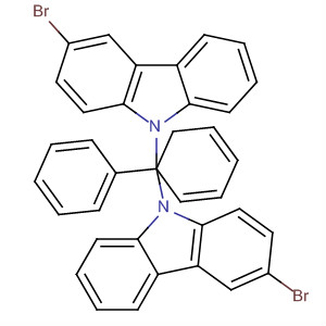 9H-Carbazole, 9,9'-[1,1'-biphenyl]-4,4'-diylbis[3-bromo-