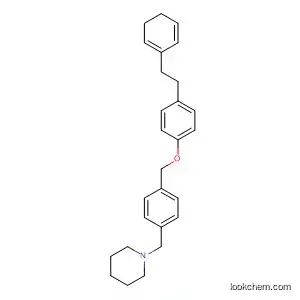 Molecular Structure of 848593-12-4 (Piperidine,
1-[[4-[[4-[2-(1,5-cyclohexadien-1-yl)ethyl]phenoxy]methyl]phenyl]methyl]-)