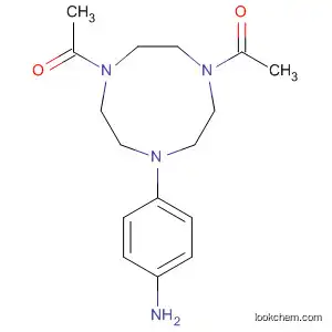 Molecular Structure of 848663-19-4 (1H-1,4,7-Triazonine, 1,4-diacetyl-7-(4-aminophenyl)octahydro-)