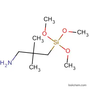 Molecular Structure of 848941-45-7 (1-Propanamine, 2,2-dimethyl-3-(trimethoxysilyl)-)