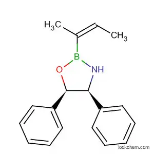 1,3,2-Oxazaborolidine, 2-[(1E)-1-methyl-1-propenyl]-4,5-diphenyl-,
(4S,5R)-