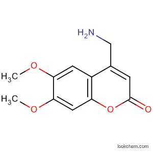 Molecular Structure of 849042-47-3 (4-(Aminomethyl)-6,7-dimethoxycoumarin)