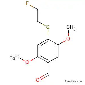Benzaldehyde, 4-[(2-fluoroethyl)thio]-2,5-dimethoxy-