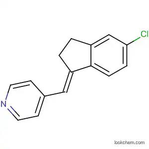 Pyridine, 4-[(E)-(5-chloro-2,3-dihydro-1H-inden-1-ylidene)methyl]-