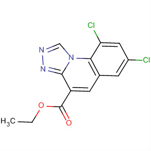 [1,2,4]Triazolo[4,3-a]quinoline-4-carboxylic acid, 7,9-dichloro-, ethyl  ester