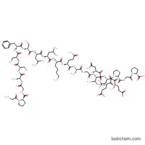Molecular Structure of 849600-85-7 (L-Proline,
glycyl-L-prolylglycyl-L-alanyl-L-seryl-L-seryl-L-phenylalanyl-L-seryl-L-leucyl-L
-leucyl-L-lysyl-L-glutaminyl-L-alanylglycyl-L-a-aspartyl-L-valyl-L-a-glutamyl-
L-a-glutamyl-L-asparaginyl-L-prolylglycyl-)