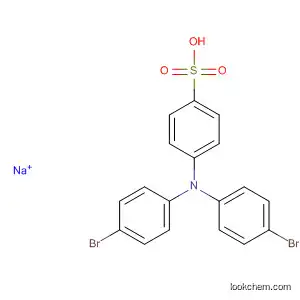 Molecular Structure of 849691-39-0 (Benzenesulfonic acid, 4-[bis(4-bromophenyl)amino]-, sodium salt)