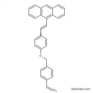 Anthracene, 9-[2-[4-[(4-ethenylphenyl)methoxy]phenyl]ethenyl]-