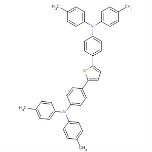 Benzenamine, 4,4'-(2,5-thiophenediyl)bis[N,N-bis(4-methylphenyl)-
