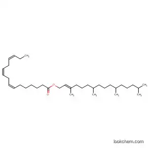 Molecular Structure of 125912-14-3 (7,10,13-Hexadecatrienoic acid,
(2E,7R,11R)-3,7,11,15-tetramethyl-2-hexadecenyl ester, (7Z,10Z,13Z)-)