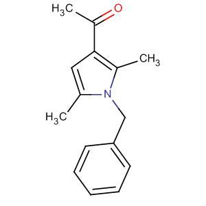 Molecular Structure of 132752-04-6 (Ethanone, 1-[2,5-dimethyl-1-(phenylmethyl)-1H-pyrrol-3-yl]-)