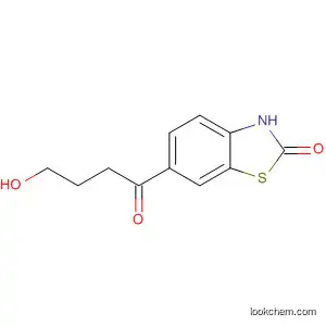 Molecular Structure of 133044-43-6 (2(3H)-Benzothiazolone, 6-(4-hydroxy-1-oxobutyl)-)