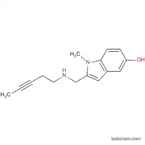 2-[[But-2-ynyl(methyl)amino]methyl]-1-methylindol-5-ol