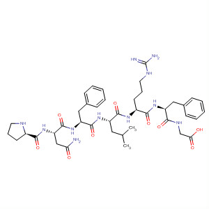 Molecular Structure of 143560-01-4 (Glycine,
L-prolyl-L-asparaginyl-L-phenylalanyl-L-leucyl-L-arginyl-L-phenylalanyl-)
