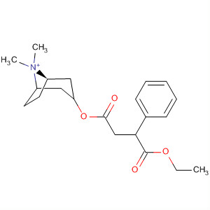 8-Azoniabicyclo[3.2.1]octane,
3-(4-ethoxy-1,4-dioxo-3-phenylbutoxy)-8,8-dimethyl-, endo-(152540-51-7)