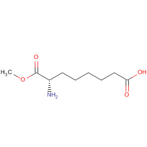 Molecular Structure of 166976-50-7 (Octanedioic acid, 2-amino-, 8-methyl ester, (S)-)
