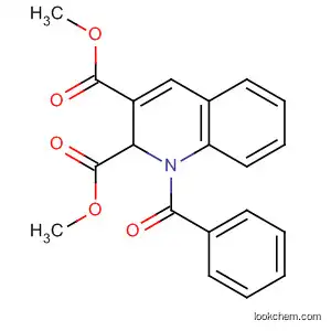 Molecular Structure of 194613-80-4 (2,3-Quinolinedicarboxylic acid, 1-benzoyl-1,2-dihydro-, dimethyl ester)