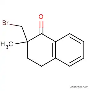 Molecular Structure of 209851-95-6 (1(2H)-Naphthalenone, 2-(bromomethyl)-3,4-dihydro-2-methyl-)
