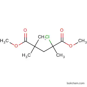 Molecular Structure of 213246-94-7 (Pentanedioic acid, 2-chloro-2,4,4-trimethyl-, dimethyl ester)