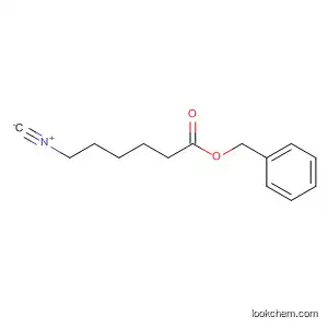 Molecular Structure of 244221-07-6 (Hexanoic acid, 6-isocyano-, phenylmethyl ester)