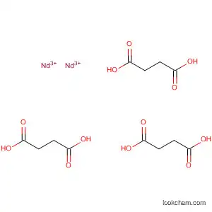 Molecular Structure of 25418-63-7 (Butanedioic acid, neodymium(3+) salt (3:2))