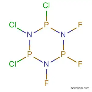 Molecular Structure of 26471-89-6 (1,3,5,2,4,6-Triazatriphosphorine,
trichlorotrifluoro-2,2,4,4,6,6-hexahydro-)