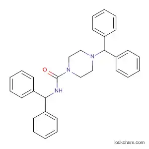 Molecular Structure of 381248-72-2 (1-Piperazinecarboxamide, N,4-bis(diphenylmethyl)-)