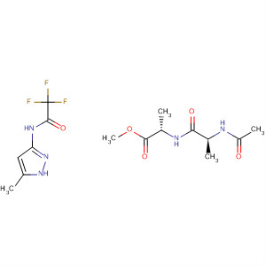 L-Alanine, N-acetyl-L-alanyl-, methyl ester, compd. with  2,2,2-trifluoro-N-(5-methyl-1H-pyrazol-3-yl)acetamide (1:1)