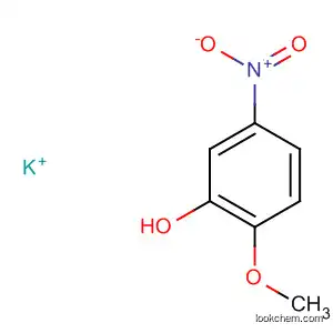 Molecular Structure of 458534-58-2 (Phenol, 2-methoxy-5-nitro-, potassium salt)