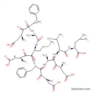 Molecular Structure of 478914-24-8 (L-Leucine,
L-a-aspartyl-L-phenylalanyl-L-alanyl-L-a-aspartyl-L-methionyl-L-a-aspartyl
-L-phenylalanyl-L-a-aspartyl-L-alanyl-L-leucyl-)