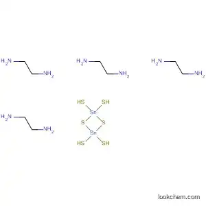 Molecular Structure of 482324-75-4 (1,2-Ethanediamine, compd. with
2,2,4,4-tetramercapto-1,3,2,4-dithiadistannetane (4:1))