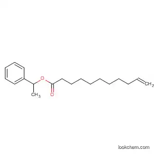 Molecular Structure of 690229-22-2 (10-Undecenoic acid, 1-phenylethyl ester)