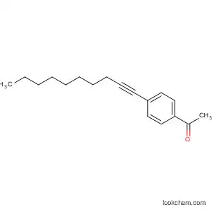 Molecular Structure of 693238-96-9 (Ethanone, 1-[4-(1-decynyl)phenyl]-)