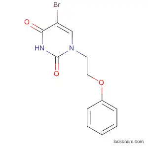 2,4(1H,3H)-Pyrimidinedione, 5-bromo-1-(2-phenoxyethyl)-