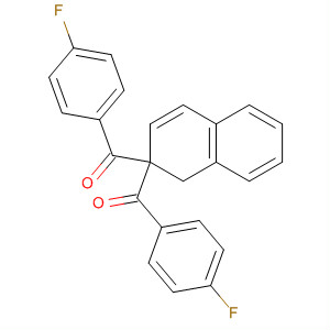 Molecular Structure of 698347-49-8 (Methanone, 1,4-naphthalenediylbis[(4-fluorophenyl)-)