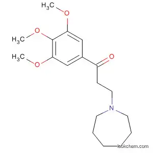 Molecular Structure of 766443-99-6 (1-Propanone, 3-(hexahydro-1H-azepin-1-yl)-1-(3,4,5-trimethoxyphenyl)-)