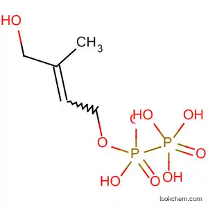 Molecular Structure of 773050-78-5 (Diphosphoric acid, mono(4-hydroxy-3-methyl-2-butenyl) ester)
