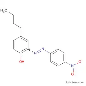 Molecular Structure of 855403-49-5 (Phenol, 4-butyl-2-[(4-nitrophenyl)azo]-)