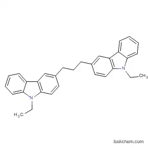 Molecular Structure of 874919-91-2 (9H-Carbazole, 3,3'-(1,3-propanediyl)bis[9-ethyl-)